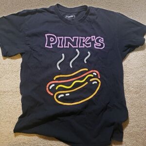 PINK’S HOT DOGS TSHIRT Los Angeles